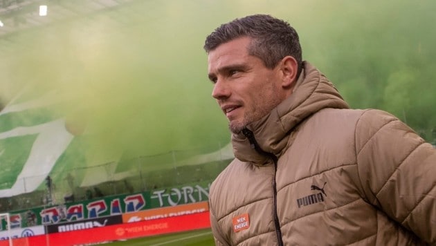 Robert Klauß (Rapid-Trainer) (Bild: GEPA)