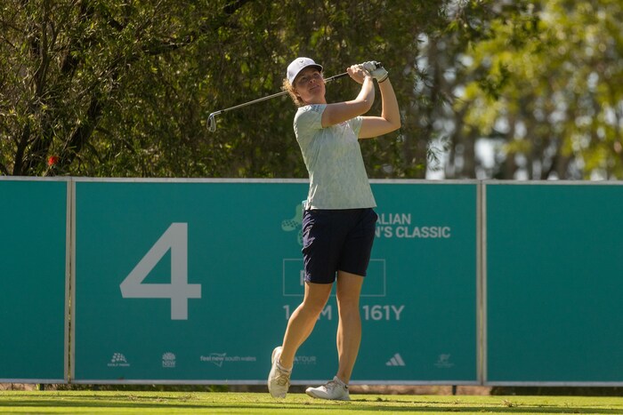 Sarah Schober kam über die Warteliste ins Turnier und spielte sich dann nach einem ersten ...