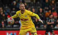Tormann Alexander Schlager ist aktuell verletzt. 