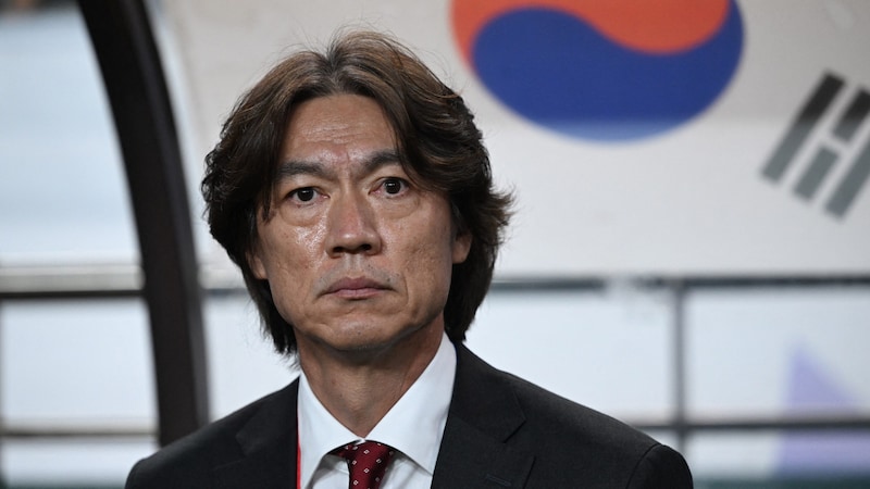 South Korea team boss Myung-Bo Hong (Bild: Jung Yeon-je / AFP)