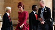 Prinz William und Prinzessin Kate bei der Hochzeit von Prinzessin Eugenie