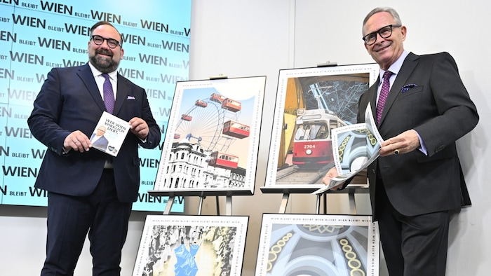 Von links: Peter Sverak und Karl Mahrer