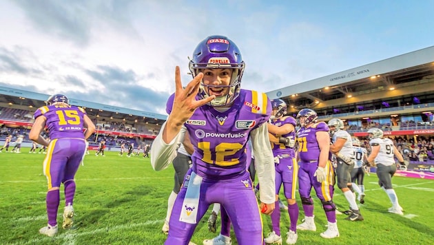 Alex Reischl switched from purple to green football in Vienna. (Bild: Hannes Jirgal)