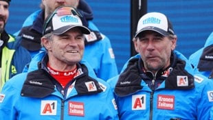 Alpinboss Herbert Mandl und Cheftrainer Marko Pfeifer. (Bild: Pail Sepp)