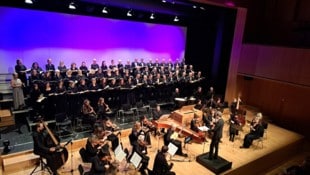 Barockmusik der Extraklasse boten Chorakademie und Concerto Stella Matutina. (Bild: Chorakademie)