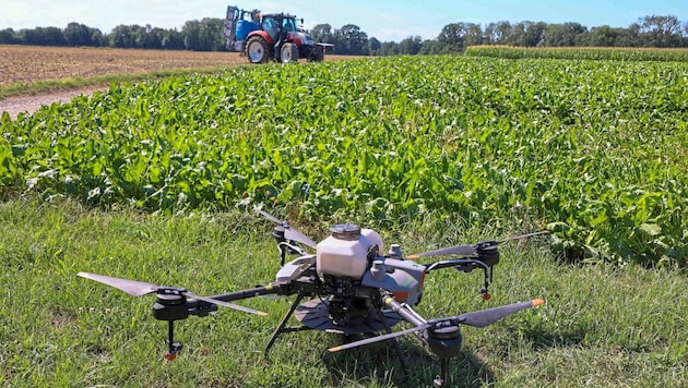 Moderne Technologien in der Landwirtschaft – in Tulln wird deren Einsatz erforscht und weiterentwickelt. (Bild: Pressefoto Scharinger/Daniel Scharinger)