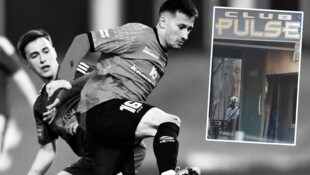 Fußball-Profi Andrej Lazarov starb bei einem Brand in einer Diskothek. 