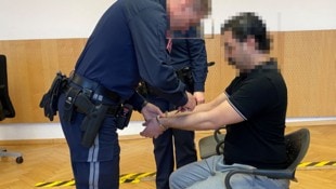 Der Angeklagte hat seine Aggressionen nicht im Griff.