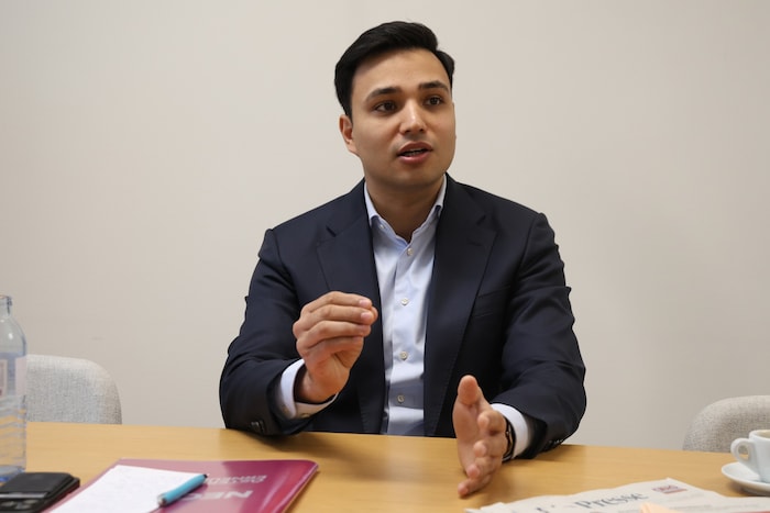 Neos-Klubobmann Yannick Shetty.