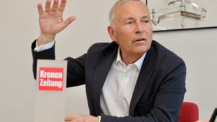 Christian Purrer, Jahrgang 1955, ist seit 2011 Chef der Energie Steiermark. Ende März geht er in Pension. (Bild: Jauschowetz Christian)