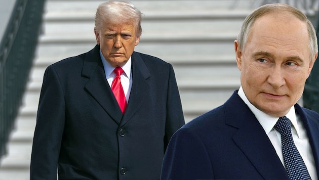 Trump machte keinen Hehl daraus, dass er über Putin verärgert ist.