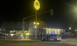 Das Gebiet um den ÖAMTC-Stützpunkt auf der Maria Gailer Straße wurde großräumig abgesperrt.