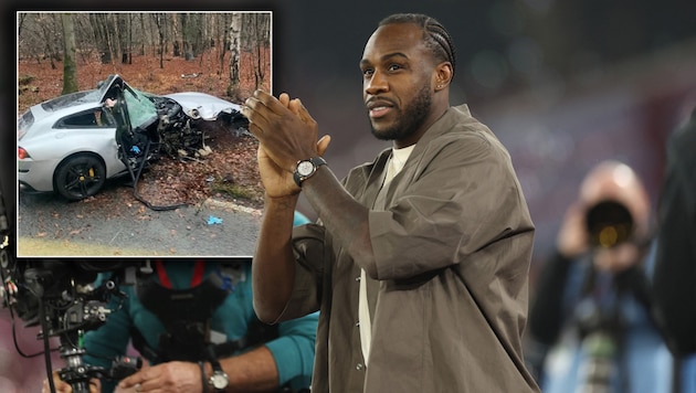 Michail Antonio was involved in a serious accident in December. (Bild: AFP or licensors, X/JATTSOPRANO316)