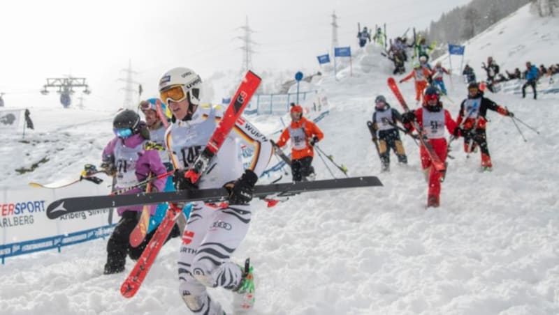 Neben skifahrerischem Können benötigt es auch eine PortionMut, Strategie und Ausdauer, umdie teils schwierigen Passagen gut zu meistern. (Bild: TVB St. Anton am Arlberg_Patrick Säly)