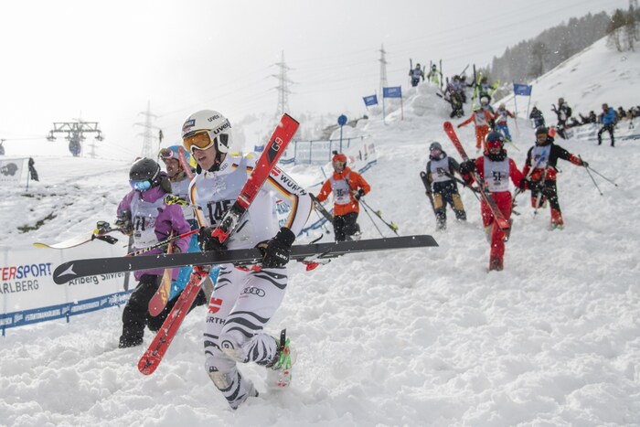 Neben skifahrerischem Können benötigt es auch eine PortionMut, Strategie und Ausdauer, umdie ...