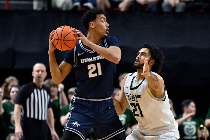 Rashaan Mbemba (re.) führte Colorado State ins Turnier der besten 68 College-Teams.