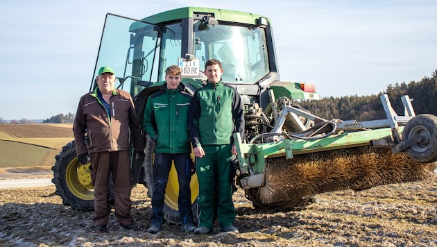 Medaillen bei der Ab Hof-Messe für die Landwirte von Waldland. (Bild: Waldland)