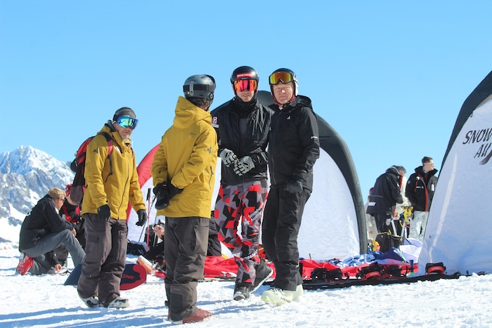 „Izzi“ und Silvretta Montafon-Hausherr Peter Marko waren begeistert.