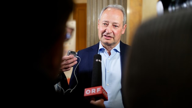 SPÖ-Politiker Andreas Schieder hat sich mit den Protestierenden in Serbien solidarisiert. (Bild: APA/MAX SLOVENCIK)