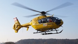 Der Notarzthubschrauber war am Samstag im Einsatz. (Symbolbild)