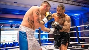 Fadi Merza (re.) steigt ein letztes Mal in den Ring. (Bild: Bounce Fight Night)