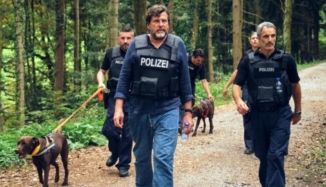 Suchmannschaften ziehen durch den Schwarzwald in „Die große Angst“. (Bild: SWR)