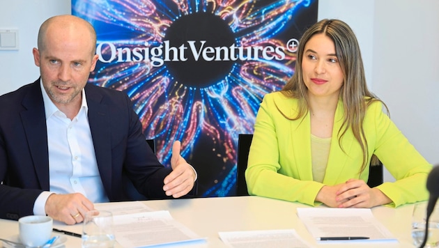 Jasmin Güngör und Klaus Grössinger sind die GF von Onsight Ventures. (Bild: Birbaumer Christof)