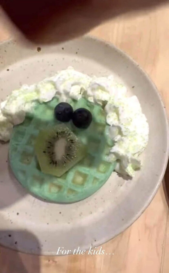 Stammt diese Waffel, die Meghan für Archie und Lilibeth zubereitet haben will, ....