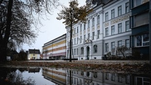 In der Mittelschule in Vöcklabruck wurde Anfang Dezember die Mumie gefunden. (Bild: Wenzel Markus)