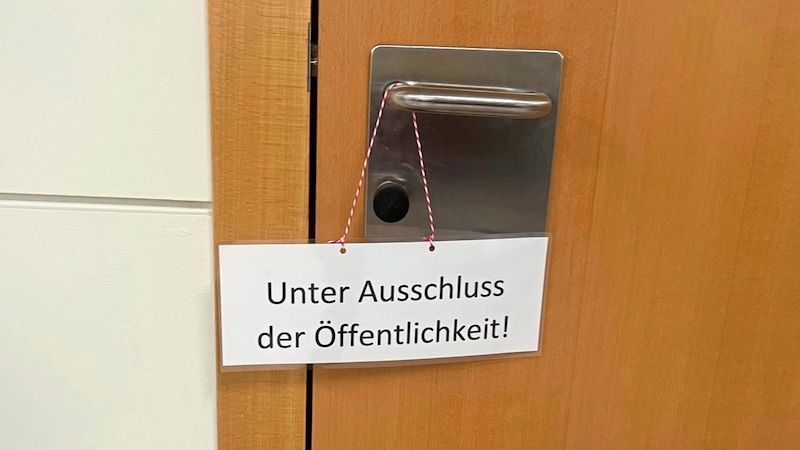 Der Prozess am Montag soll großteils unter Ausschluss der Öffentlichkeit stattfinden. (Bild: Anja Richter)