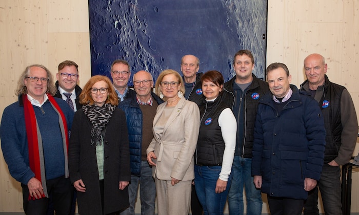 Viele gute Kooperationen: Das Team des Astronomischen Zentrums Martinsberg mit ...
