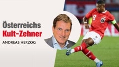 Andi Herzog freut sich auf das Comeback von David Alaba im Nationalteam. (Bild: Krone KREATIV/Gepa Üictures/Armin Rauthner)