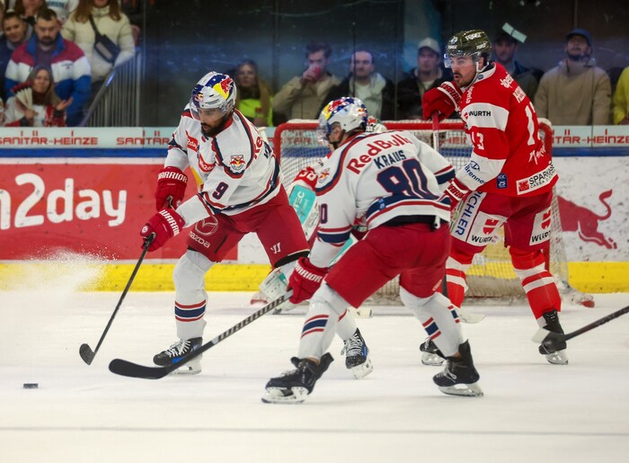 Ali Wukovits (li.) und Co. fanden sich mit der neuen Linienzusammenstellung gut zurecht