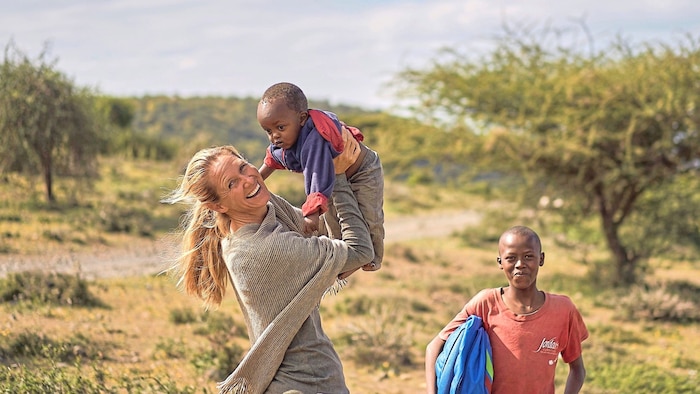 Die Wiener Ärztin Cornelia Wallner-Frisee, Leiterin von Africa Amini Alama