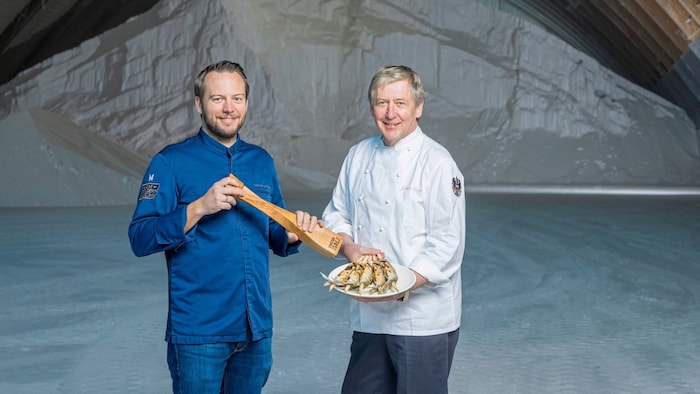 Christoph Parzer mit seinem Vater Hans