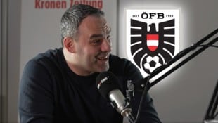 Ilco Naumoski zu Gast bei „Legionär on air“ (Bild: Krone.tv, ÖFB)