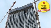 Baustelle im Hintergrund des neuen Amtshauses in Kagran. Ebenso aktuell: die personellen ...