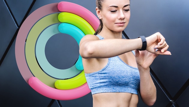 Viele nutzen Wearables zum Tracken ihrer Fitness, den Ergebnissen wird jedoch nur wenig Vertrauen entgegengebracht. (Bild: Krone KREATIV)