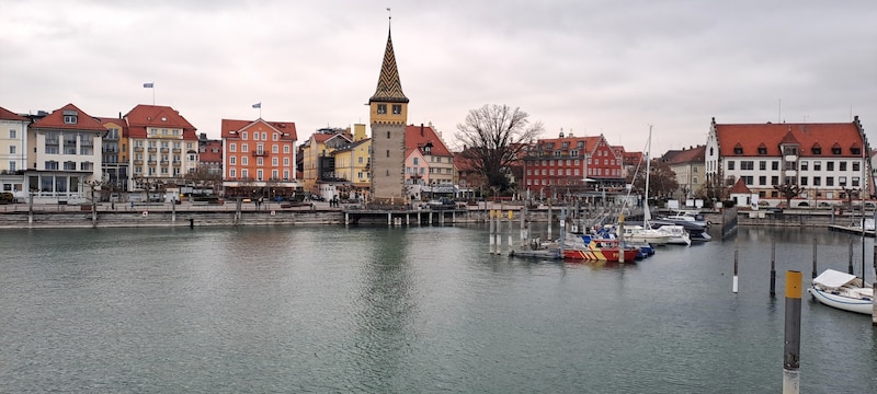 Blick Richtung Lindauer Hafenpromenade. (Bild: Bergauer Rubina)