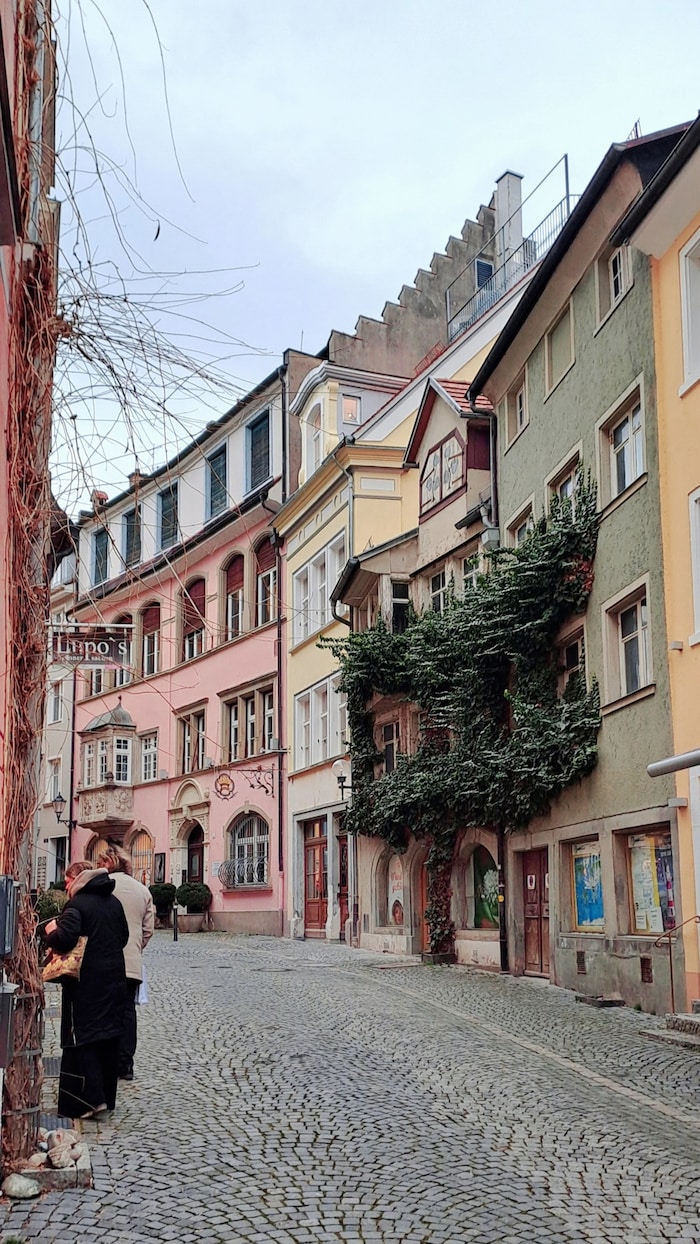 Durch die Lindauer Altstadt.
