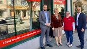 Volkshilfe Burgenland Geschäftsführer Markus Kaiser, Volkshilfe Burgenland Präsidentin Verena ...