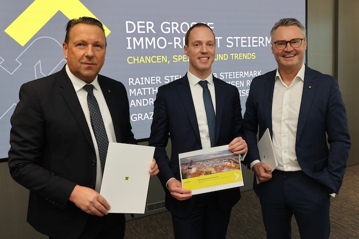 Andreas Glettler, Matthias Reith und Rainer Stelzer