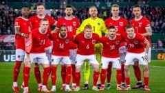 Österreichs Startelf gegen Serbien (Bild: GEPA)