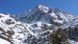 Der mächtige Schrankogel drängt sich am Ende der Wanderung ins Bild. (Bild: Peter Freiberger)