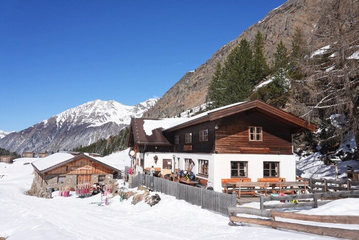 Die liebliche Sulztalalm ist für Groß und Klein einfach zu erreichen.