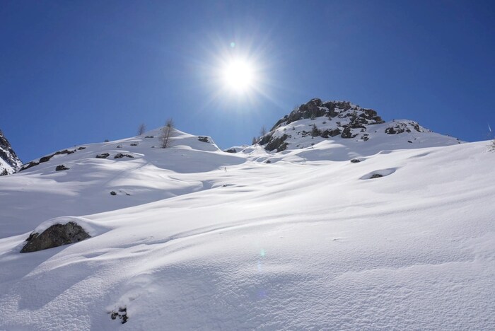 Der Winter hat im Sulztal noch lange nicht aufgegeben.