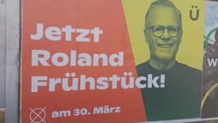 Für Erheiterung sorgte die Plakat-Panne in Bregenz. (Bild: Privat)