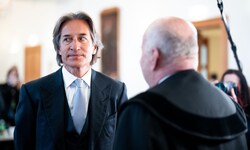 Karl-Heinz Grasser am Donnerstag im Wiener Justizpalast.