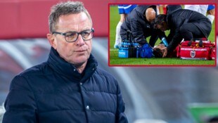 Teamchef Ralf Rangnick muss in Serbien auf Christoph Baumgartner und Alexander Prass ...