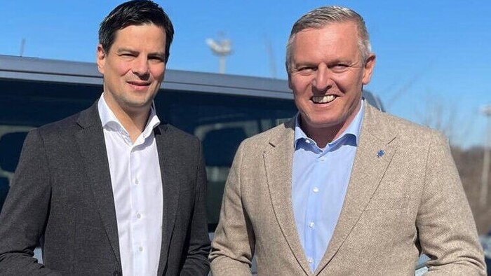 Hannes Amesbauer (li.) und Mario Kunasek